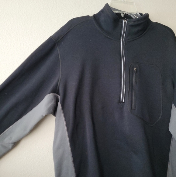 REI Fleece Midlayer Quarter Zip Long Sleeve Jacket - Picture 4 of 8
